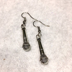 MUSIC MAN Microphone Earrings